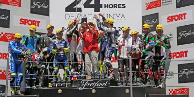 24h montmeló podio Folch Endurance Suzuki Català