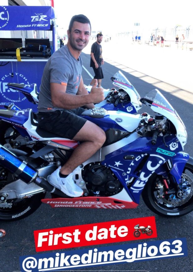 Mike Di Meglio FCC TSR Honda France test bol 2018